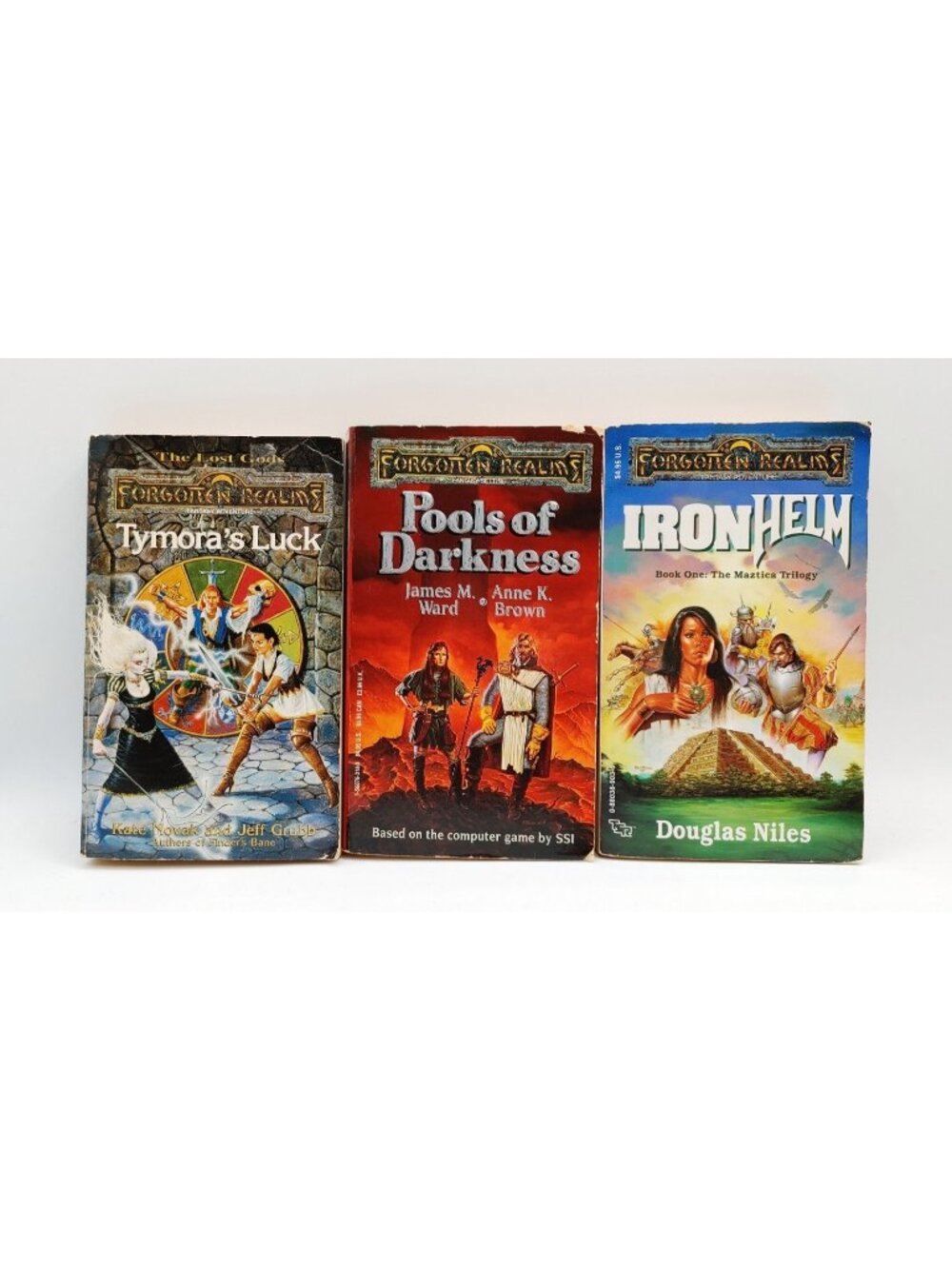 D&D Forgotten Realms Paperback Books Lot of 3 Books Novels